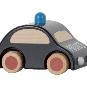 Polizeiauto aus Holz